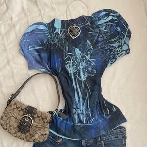 Early 2000s grunge baby doll